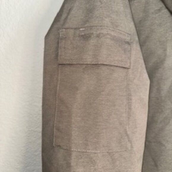 Volcom Water Resistant Hooded Jacket Coat Mens Small Brown - Picture 4 of 6